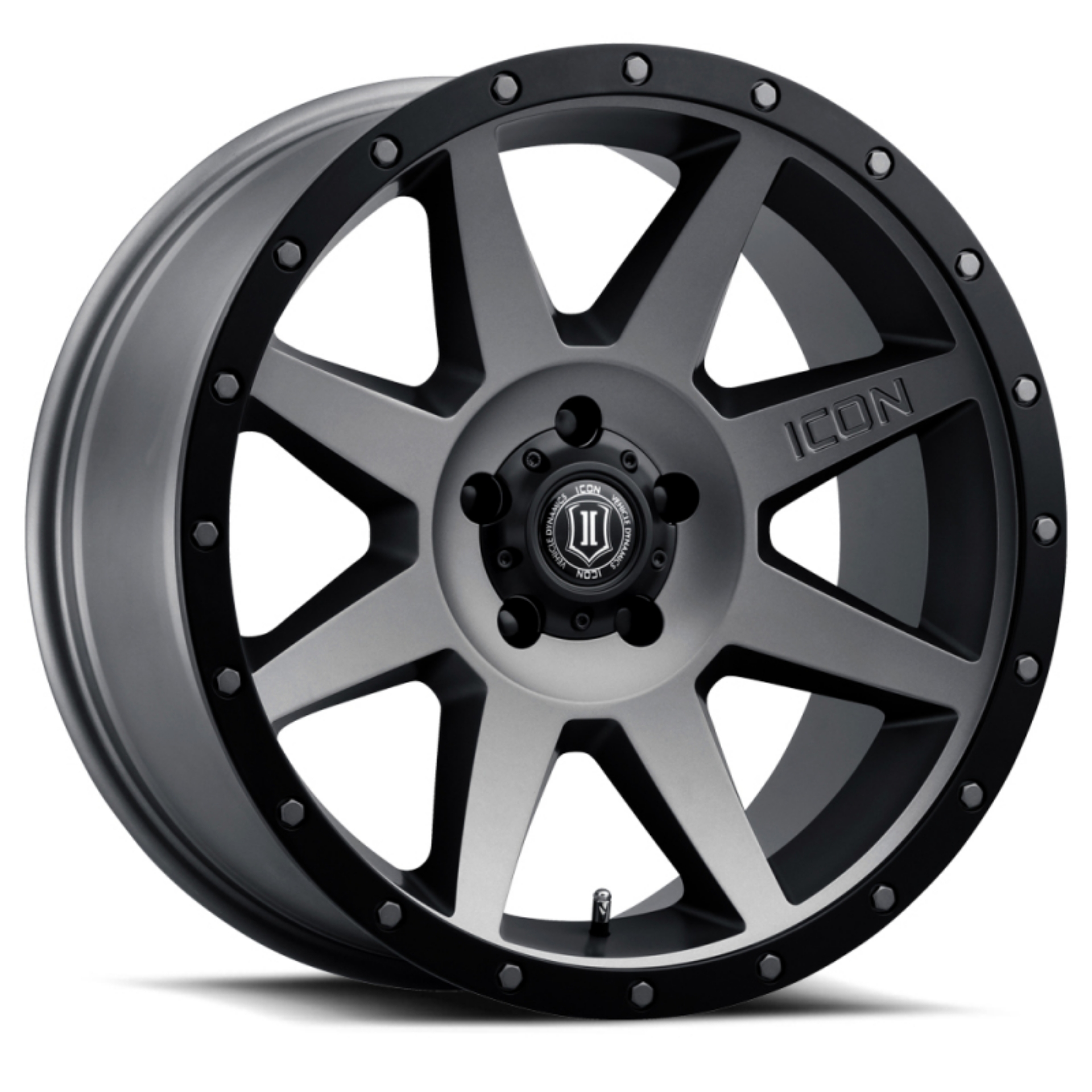 Picture of ICON Rebound 20x9 5x5 -12mm Offset 4-5in BS Titanium Wheel