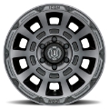 Picture of ICON Thrust 17x8-5 6x120 0mm Offset 4-75in BS Smoked Satin Black Tint Wheel