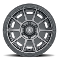 Picture of ICON Victory 17x8-5 6x135 6mm Offset 5in BS Smoked Satin Black Tint Wheel
