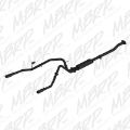 Picture of MBRP 11-14 Ford F-150 V6 Ecoboost Black Coated 2-5in Cat-Back Dual Rear Exit Exhaust System