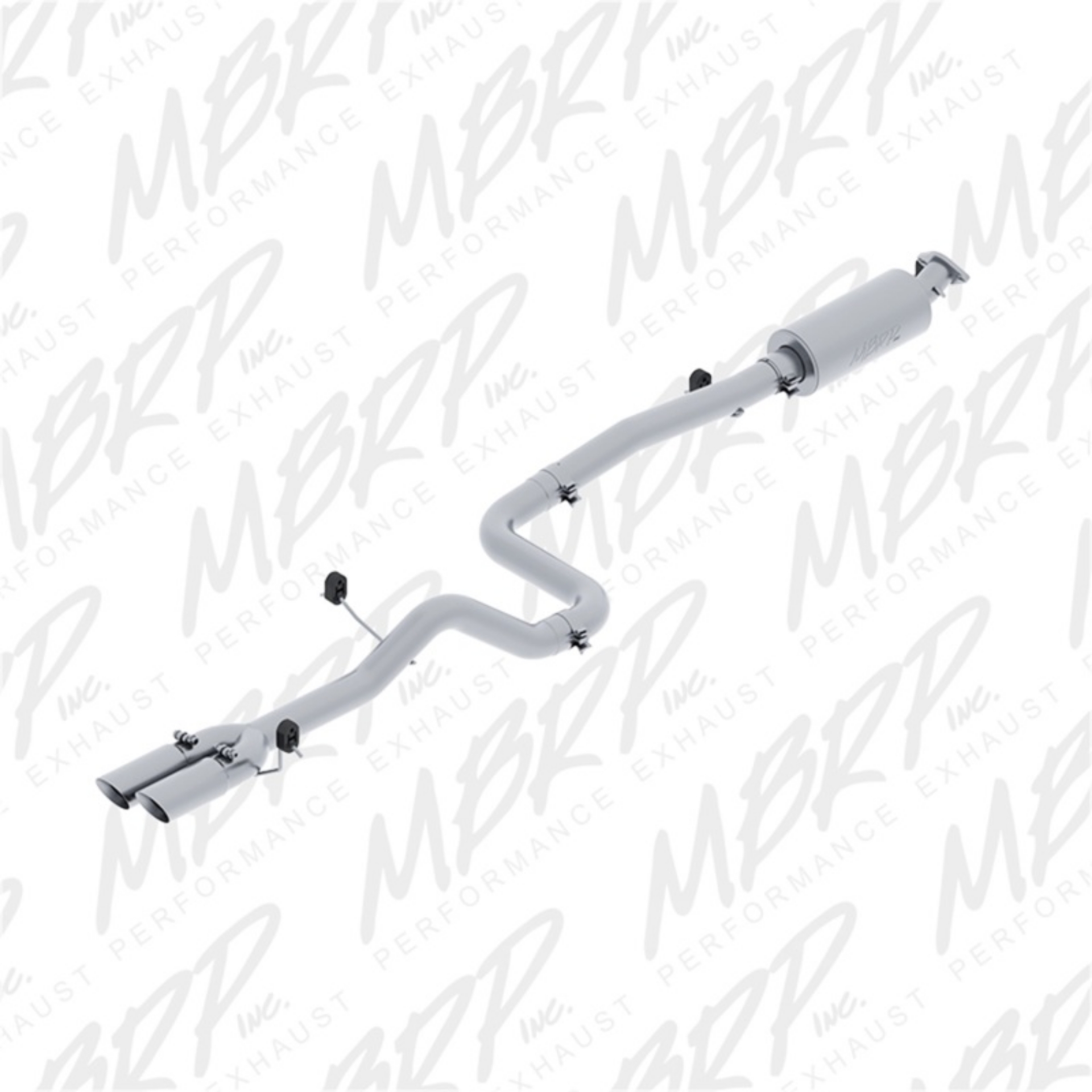 Picture of MBRP 14-19 Ford Fiesta ST 1-6L EcoBoost 3in Dual Outlet T409 Cat Back