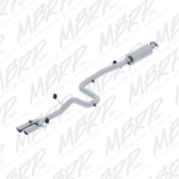 Picture of MBRP 14-19 Ford Fiesta ST 1-6L EcoBoost 3in Dual Outlet T409 Cat Back