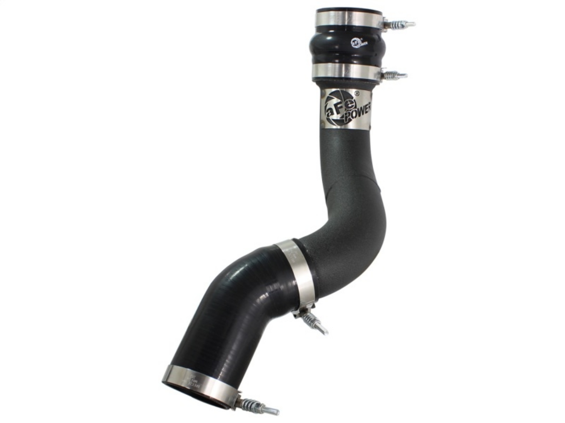 Picture of aFe BladeRunner 3in Black Intercooler Tube Cold Side w- Couplings & Clamps 13-14 Dodge RAM 6-7L td