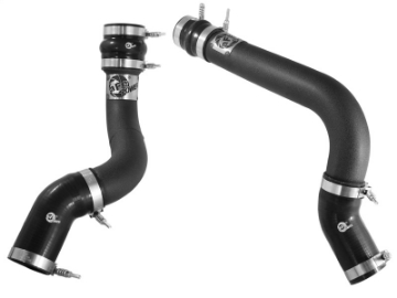 Picture of aFe BladeRunner 3in Black Intercooler Tubes Hot & Cold Side Kit for 13-14 Dodge RAM Diesel 6-7L td