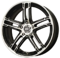 Picture of Enkei FD-05 17x7 5x114-3 Bolt Pattern 50mm Offset 72-6 Hub Bore Black Machined Wheel