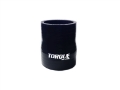 Picture of Torque Solution Transition Silicone Coupler: 2 inch to 2-25 inch Black Universal