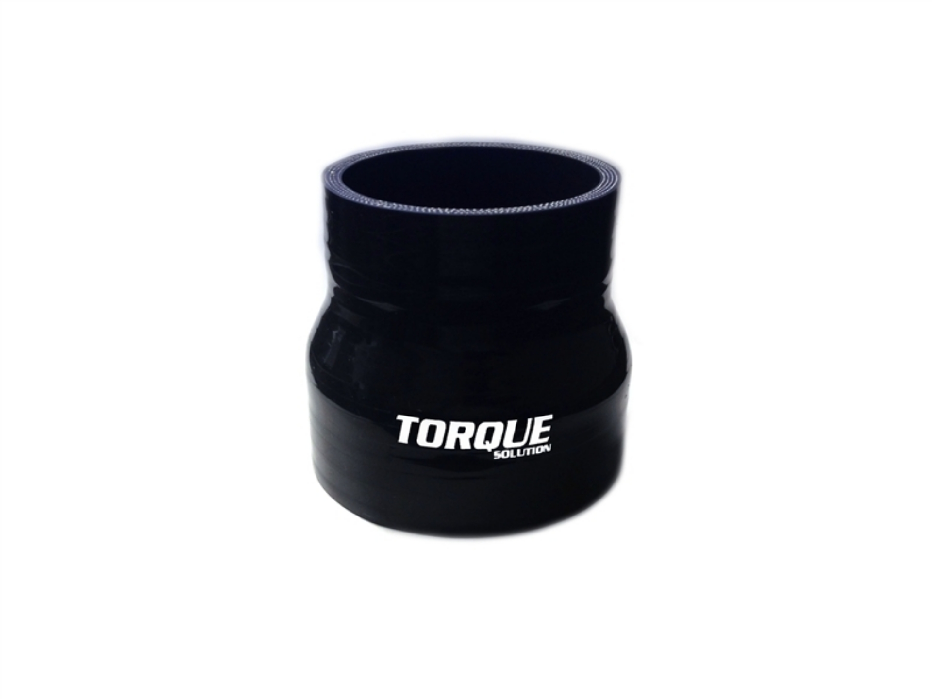 Picture of Torque Solution Transition Silicone Coupler: 2 inch to 3 inch Black Universal