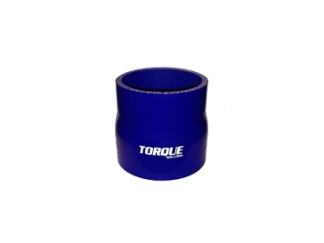 Picture of Torque Solution Transition Silicone Coupler: 2-75 inch to 3 inch Blue Universal