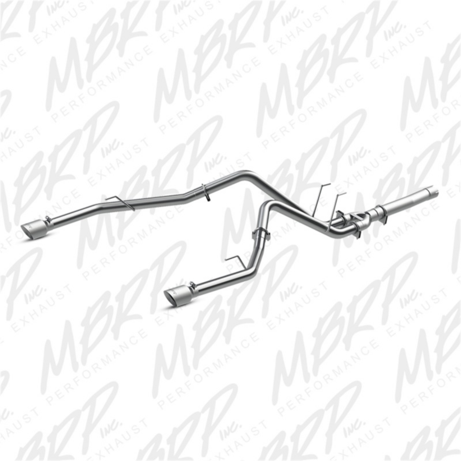Picture of MBRP 2014 Dodge Ram 1500 3-0L EcoDiesel 2-5in Filter Back Exhaust Dual Split Rear Exit Alum
