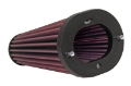 Picture of K&N Replacement Unique Oval Tapered Air Filter for Porsche 13-14 Boxster-2014 Cayman 2-7L-3-4L H6
