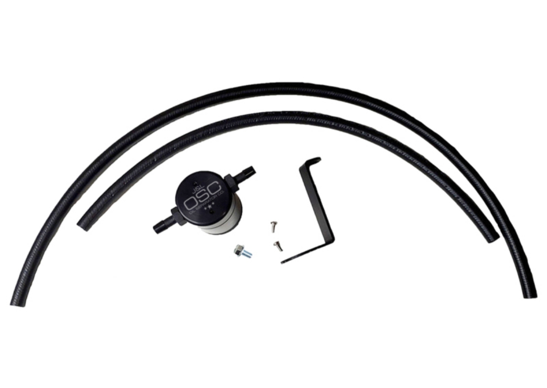 Picture of J&L 16-24 Infiniti Q50-Q60 3-0T Oil Separator 3-0 Driver Side - Black Anodized