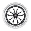 Picture of Weld Vitesse 17x10 - 5x4-5mm BP - 8in- BS Low Pad Black Wheel - Polished Non-Beadlock