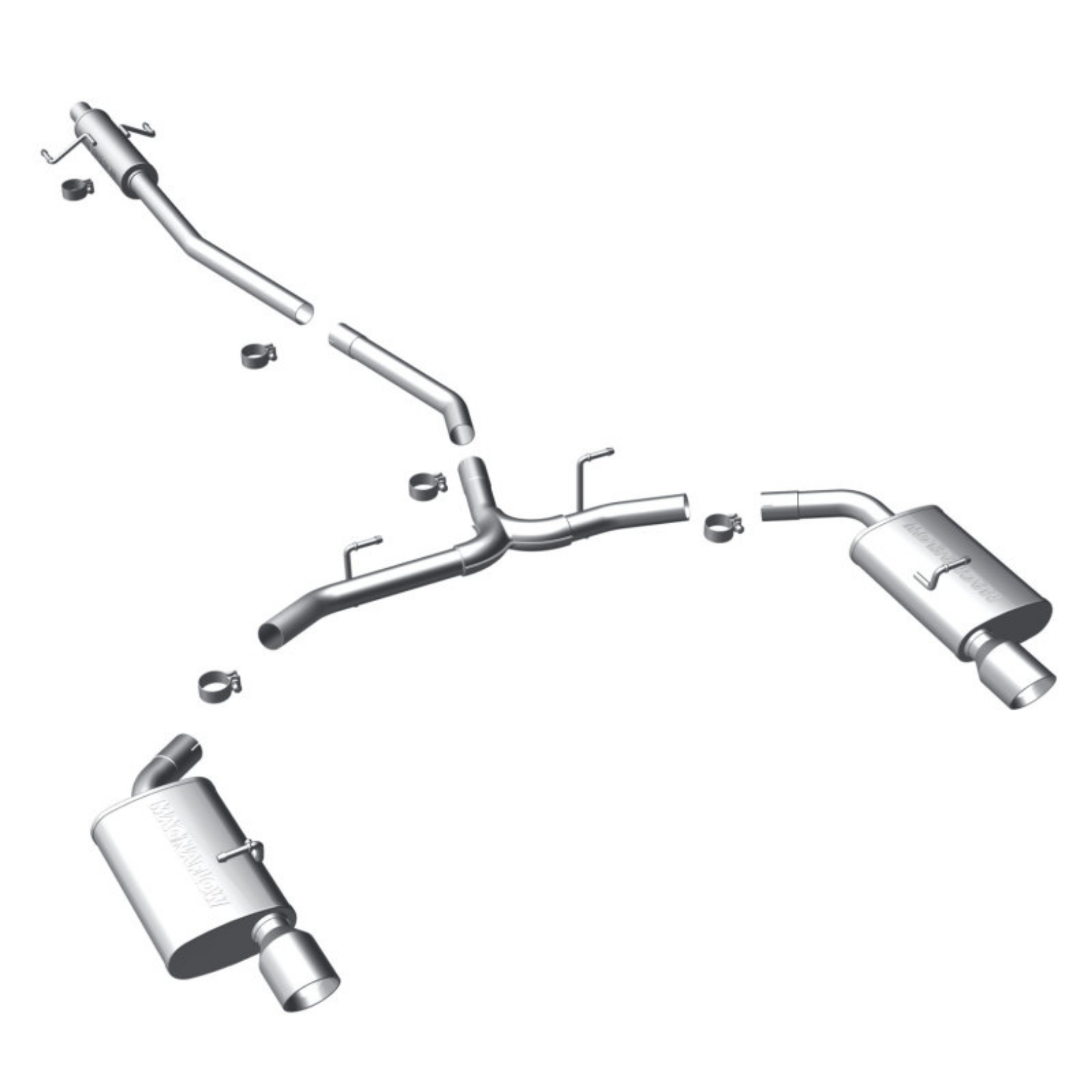 Picture of MagnaFlow SYS Cat-Back 2010 Ford Fusion 3-0L-3-5L