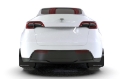 Picture of Rally Armor 20-26 Tesla Model Y, Juniper Y Black UR Mud Flap w-White Logo