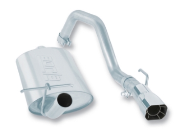 Picture of Borla 88-90 Jeep Wrangler 4-2L 4WD Cat-Back 2-25x2in Single Square Intrcld Rr 2-75x2-5in Sqr x6-5in