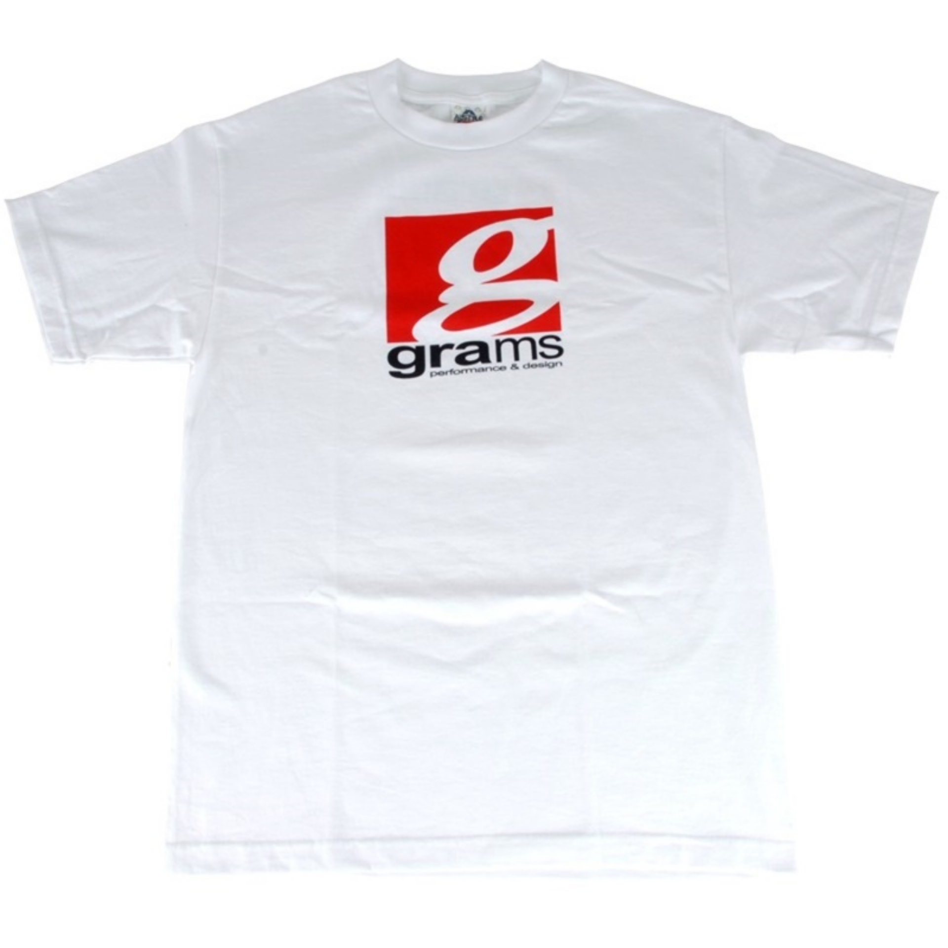 Picture of Grams Performance and Design Logo White T-Shirt - M