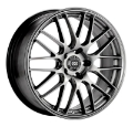 Picture of Enkei EKM3 18x8 5x112 Bolt Pattern 35mm Offset 72-6 Bore Dia Performance Hyper Silver Wheel
