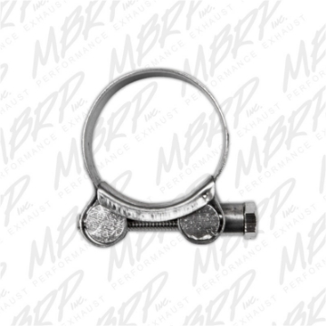 Picture of MBRP Universal 1-5in Barrel Band Clamp - Stainless NO DROPSHIP