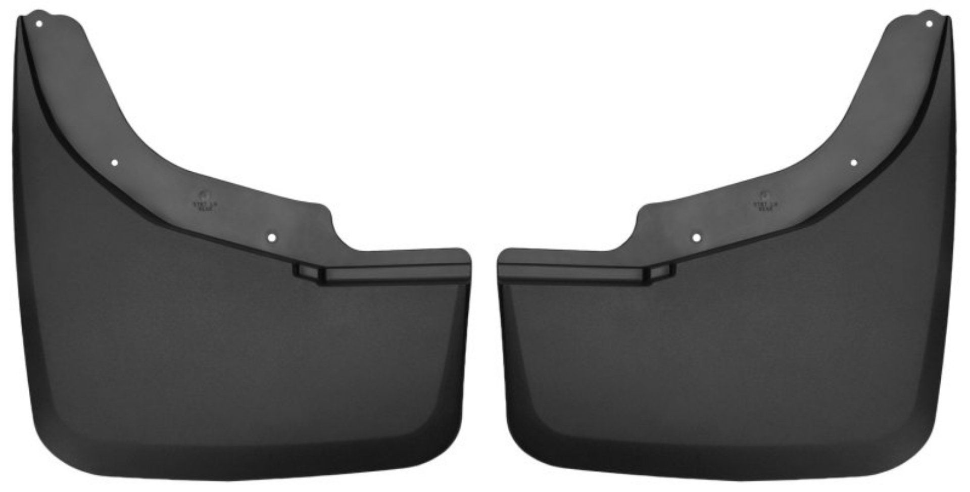 Picture of Husky Liners 15 Chevrolet Silverado 3500 HD Black Dually Rear Mud Guards