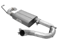 Picture of aFe Scorpion Exhaust System Axle Back Aluminized Hi-Tuck 07-17 Jeep Wrangler JK V6 3-6-3-8L