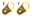 Picture of Torque Solution Radiator Mount Combo Gold : Mitsubishi Evolution 7-8-9