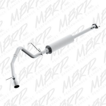 Picture of MBRP 01-05 Toyota Tacoma 2-7-3-4L 4x4 Only 2-5in Cat Back Single Side Exit Alum Exhaust System