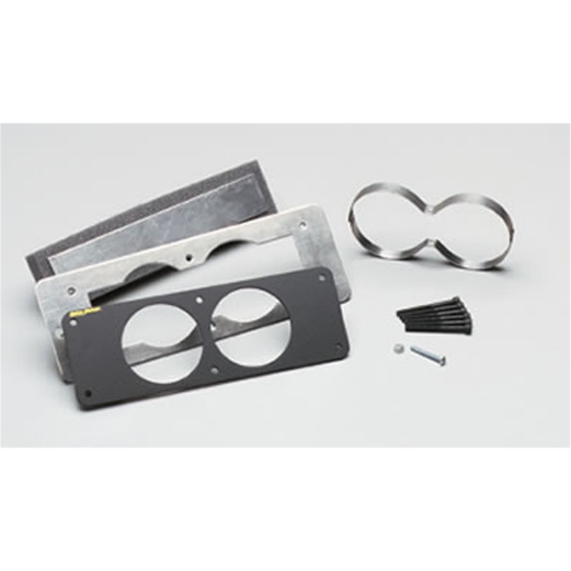 Picture of Autometer 87-93 Ford Mustang Black Dual Gauge Cage