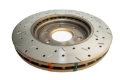 Picture of DBA 05-07 Nissan Frontier 4-0L 2WD-4WD Front Drilled & Slotted 4000 Series Rotor