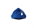 Picture of Torque Solution Blow Off BOV Sound Plate Blue: Hyundai Genesis Coupe 2-0T ALL