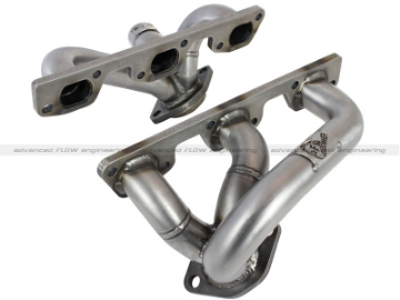 Picture of aFe Twisted Steel Header SS-409 HDR Jeep Wrangler JK 07-11 V6 3-8L