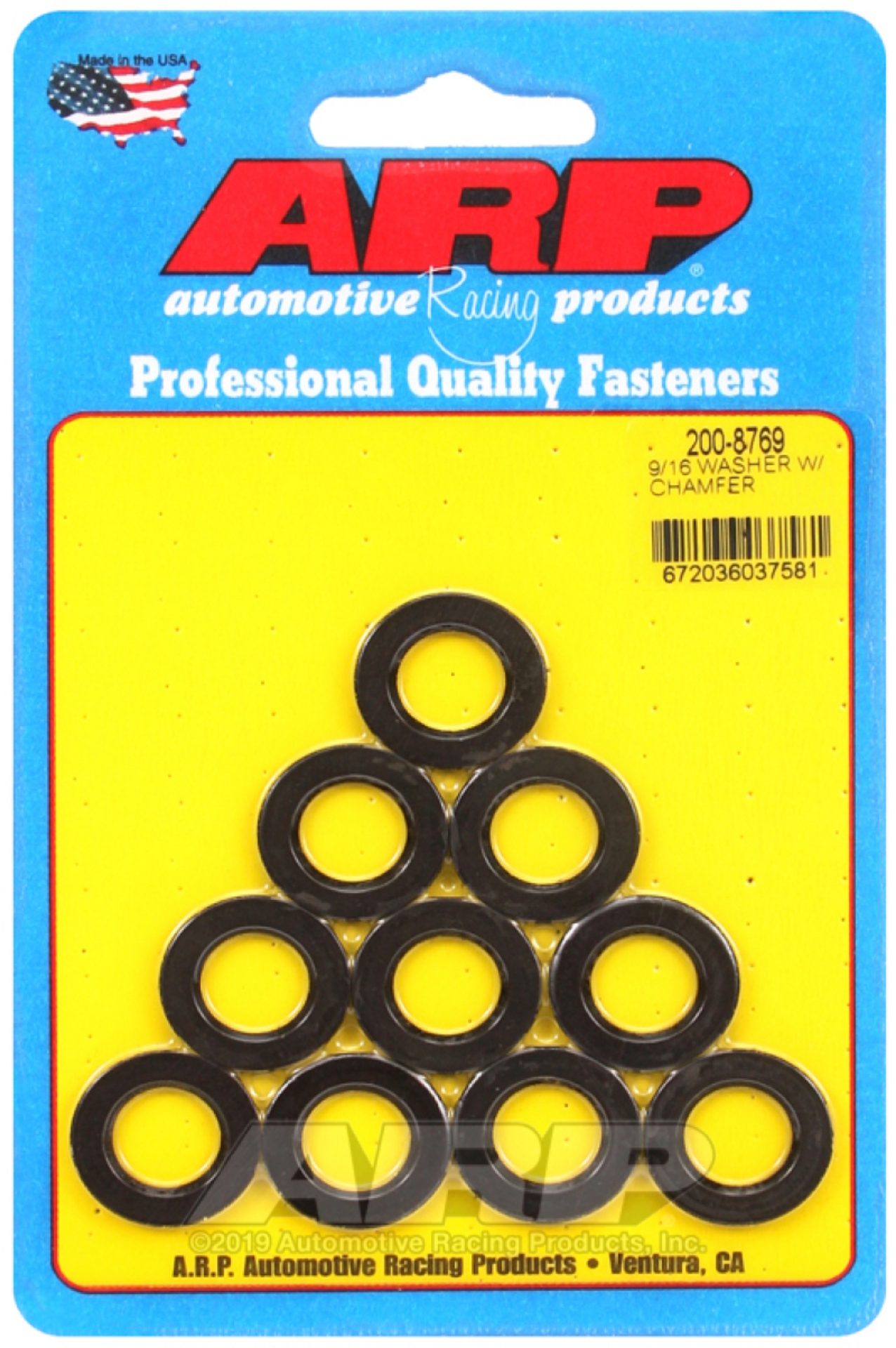 Picture of ARP 9-16 ID 1-00 OD Chamfer Washers 10 pack