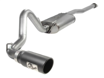 Picture of aFe MACHForce XP Exhausts Cat-Back SS-409 EXH CB Toyota Tacoma 05-13 V6-4-0L Blk Tip