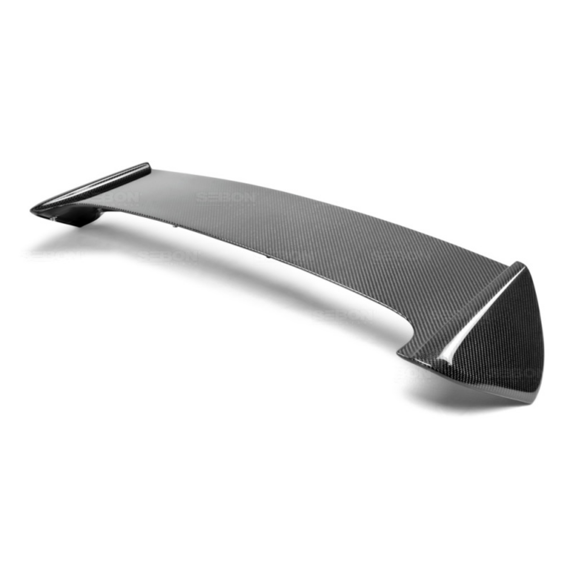Picture of Seibon 08-11 Subaru WRX-STi Hatchback STI-Style Carbon Fiber Rear Spoiler w- LED Light Included