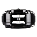 Picture of StopTech 08-09 BMW M3 E92 V8 Front 355x35 Black ST-40 Calipers Slotted Rotors-Pads-SS Lines
