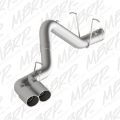 Picture of MBRP 11-15 Chevy-GMC 2500-3500 4in Filter Back Dual Outlet Single Side Alum Exhaust System