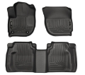 Picture of Husky Liners 15 Honda Fit Weatherbeater Black Front and Second Seat Floor Liners