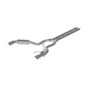Picture of MBRP 15 Ford Mustang GT 5-0 3in Cat Back Dual Split Rear Street Version 4-5in Tips - T409