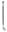 Picture of Fragola -3AN Black Covered Assembly Straight x 45 Degree 14in