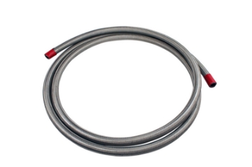 Picture of Aeromotive SS Braided Fuel Hose - AN-08 x 8ft