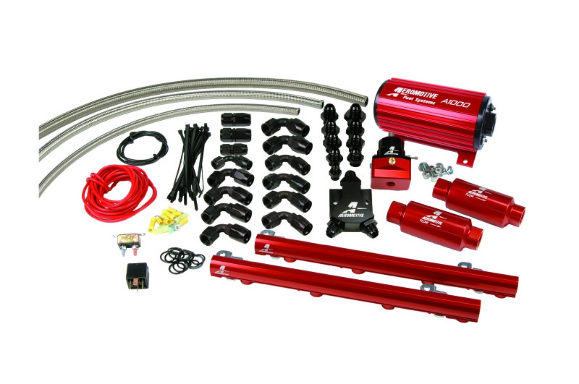Picture of Aeromotive 96-04 Ford SOHC 4-6L Competition Fuel System Includes A1000 Pump