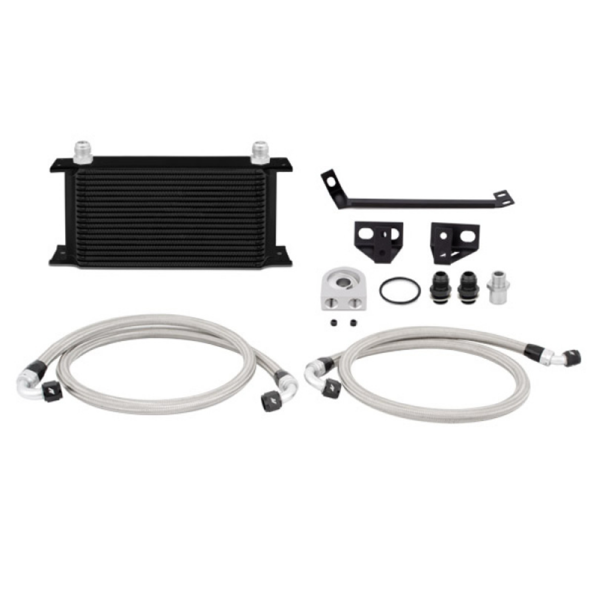 Picture of Mishimoto 15 Ford Mustang EcoBoost Non-Thermostatic Oil Cooler Kit - Black
