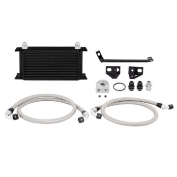 Picture of Mishimoto 15 Ford Mustang EcoBoost Non-Thermostatic Oil Cooler Kit - Black