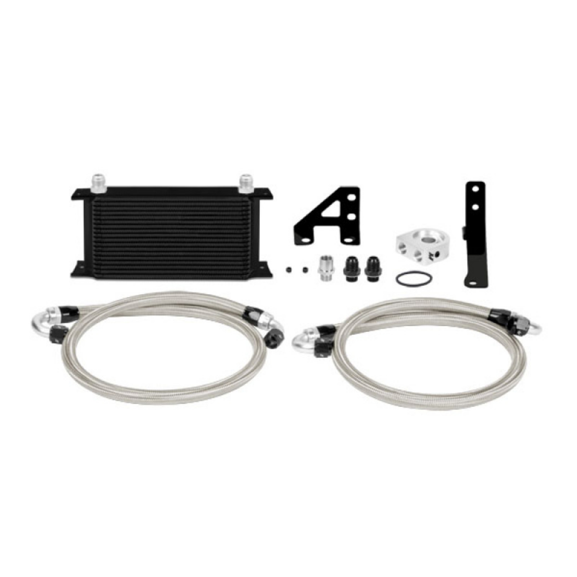 Picture of Mishimoto 15 Subaru STI Thermostatic Oil Cooler Kit - Black