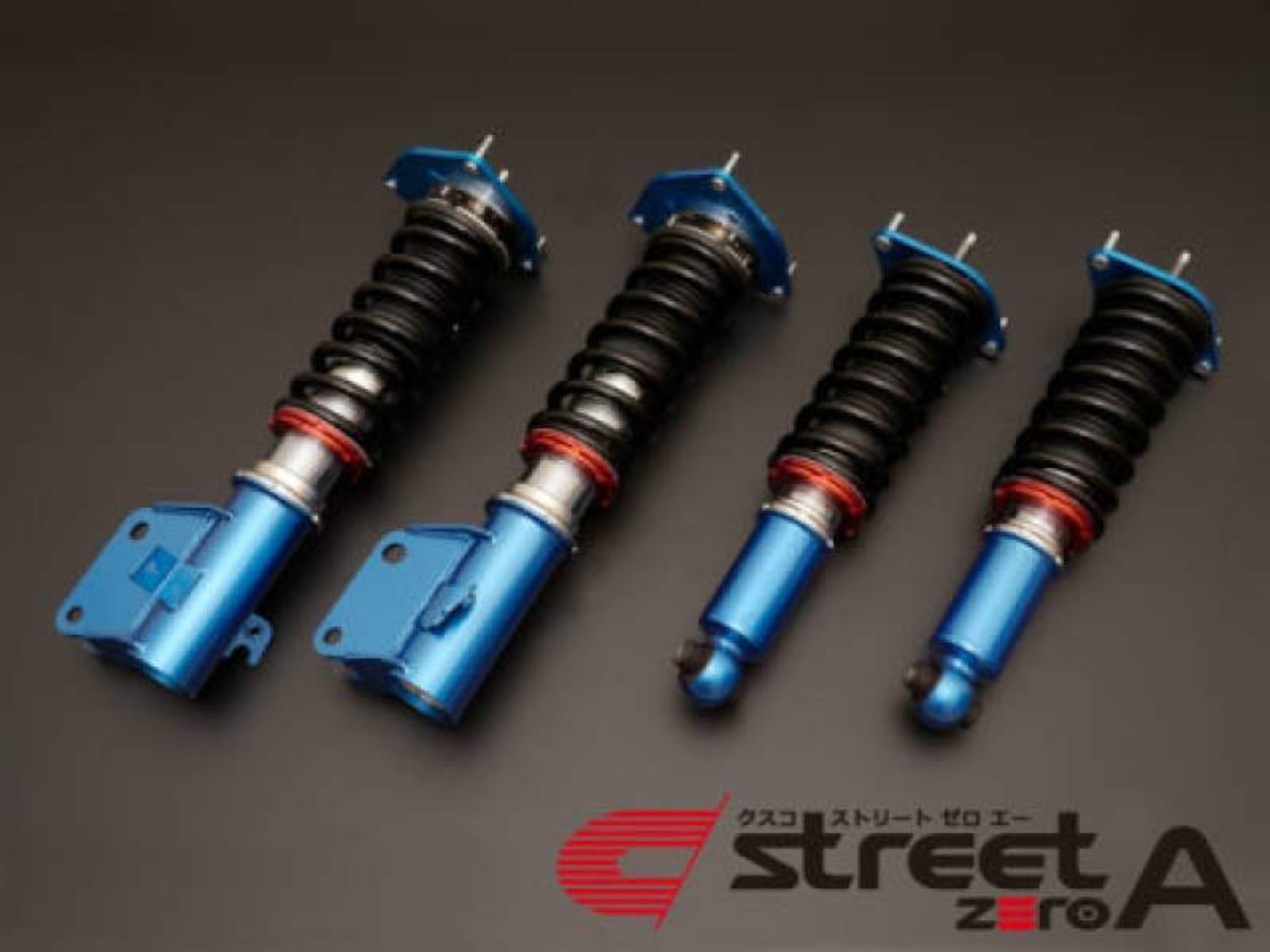 Picture of Cusco Coilovers Street Zero A Front -Pillow - Rear -Rubber Upper 2015+ WRX STI ONLY