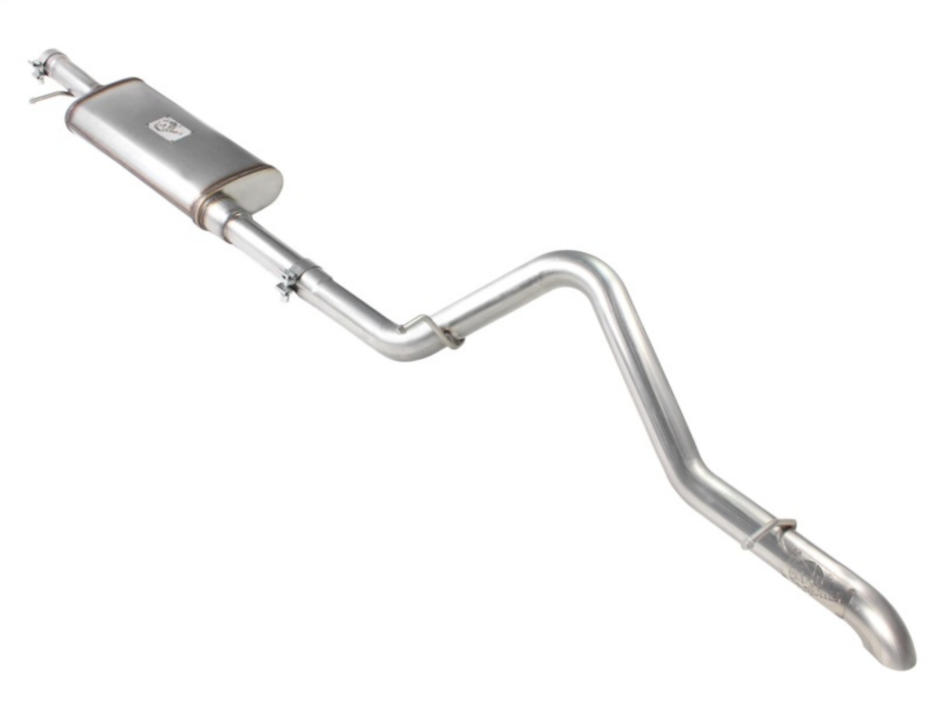 Picture of aFe MACHForce XP Exhaust Cat-Back 3in SS-409 Hi-Tuck inRBin 12-14 Jeep Wrangler Unlimited V6 4Dr