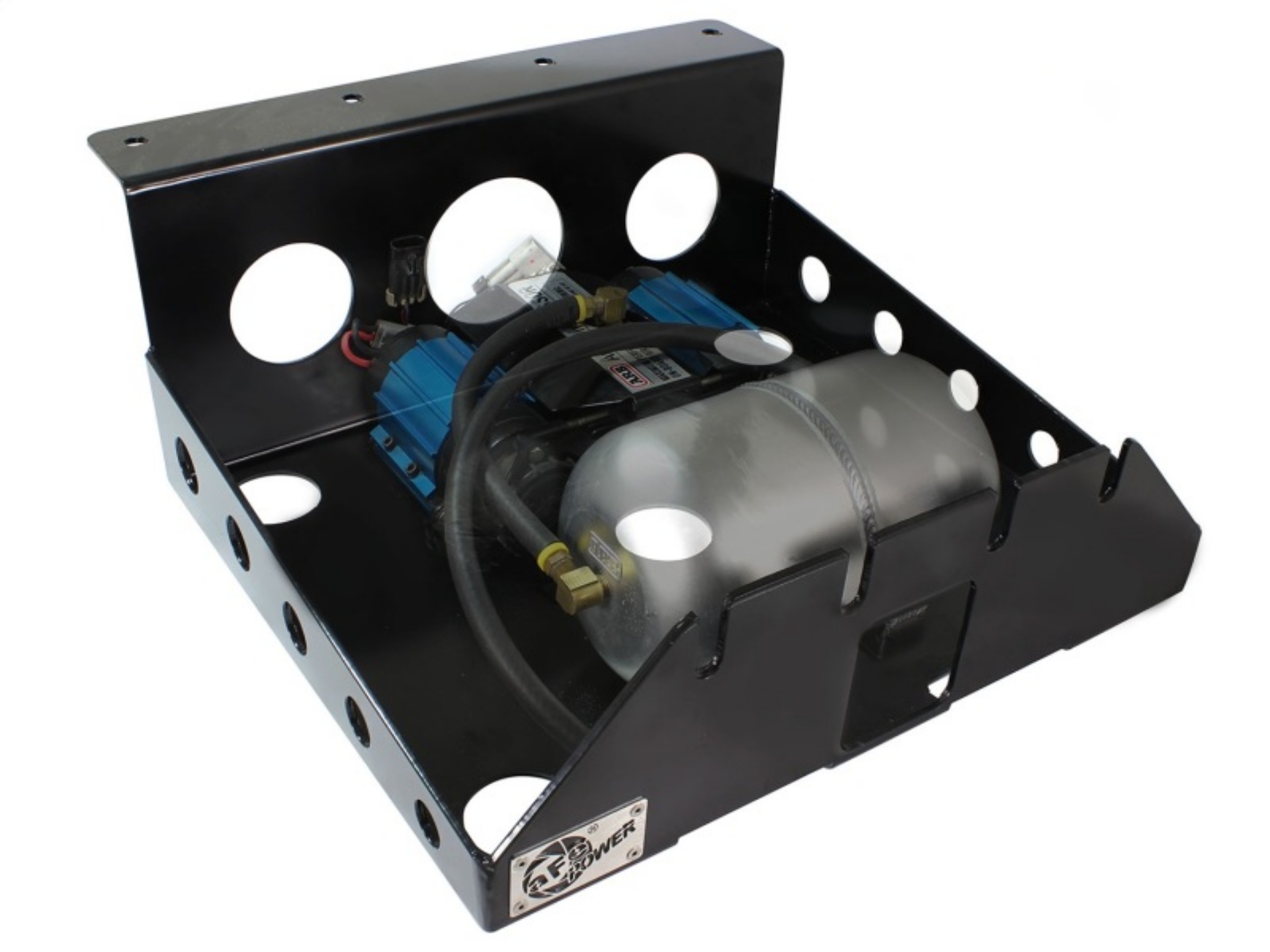 Picture of aFe Power Cover Glide Guard On Board Compressor Mount 07-14 Jeep Wrangler JK V6 3-6L-3-8L