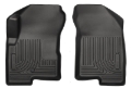 Picture of Husky Liners 07-12 Dodge Caliber - 07-12 Jeep Compass WeatherBeater Front Row Black Floor Liners