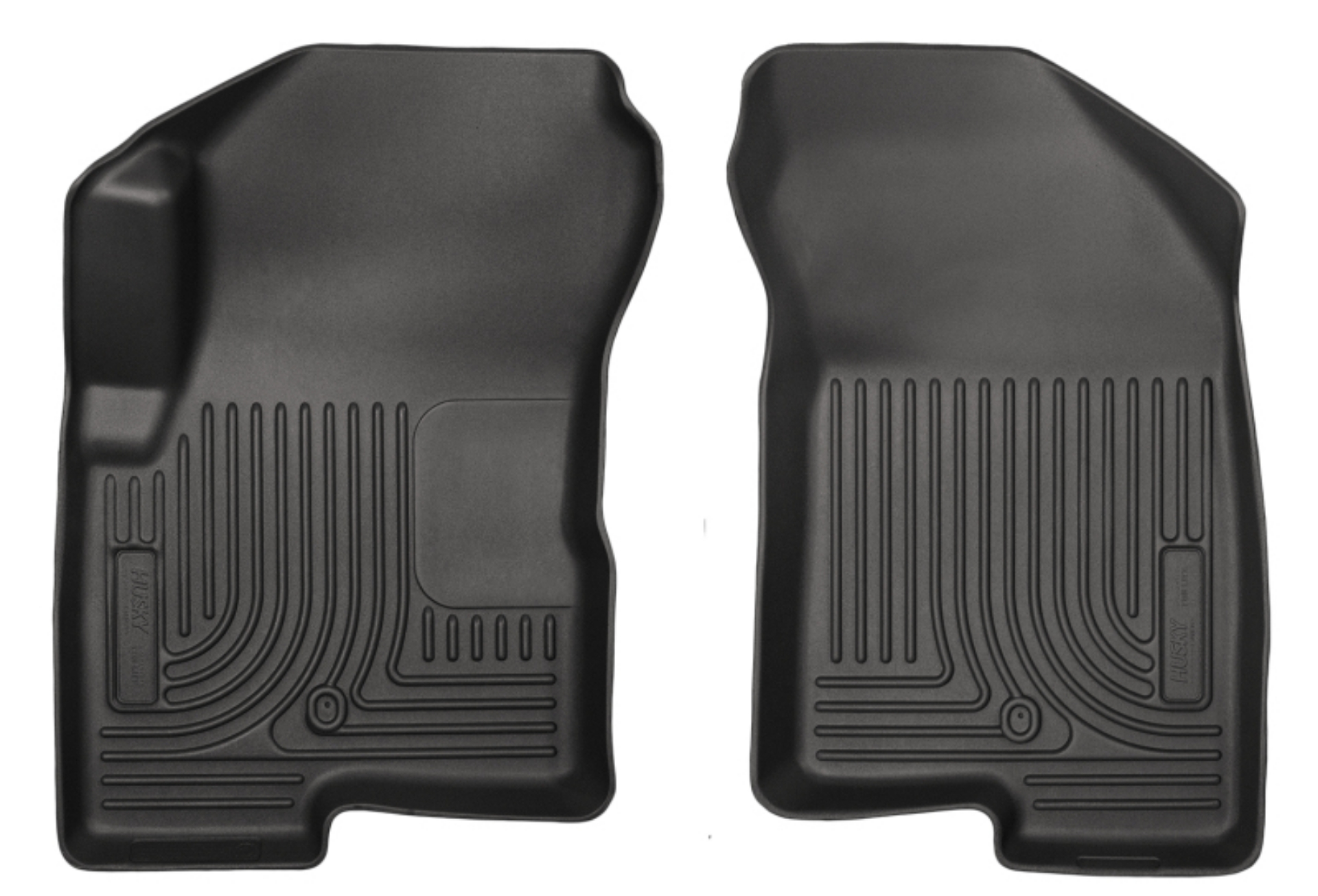 Picture of Husky Liners 07-12 Dodge Caliber - 07-12 Jeep Compass WeatherBeater Front Row Black Floor Liners