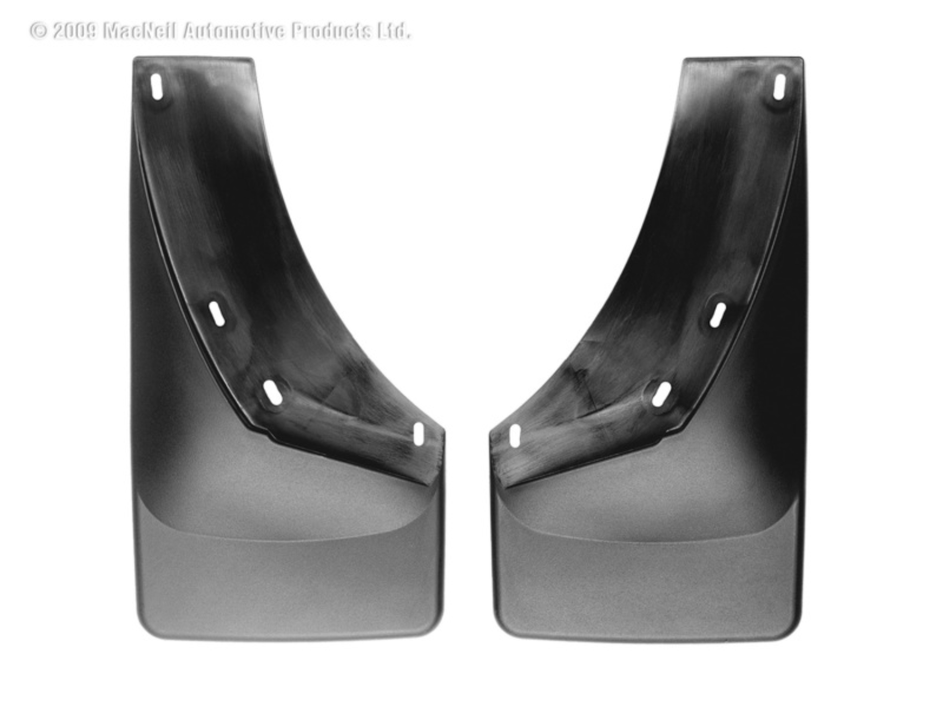 Picture of WeatherTech 07-13 Chevrolet Silverado No Drill Mudflaps - Black
