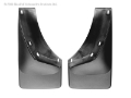 Picture of WeatherTech 07-13 Chevrolet Silverado No Drill Mudflaps - Black